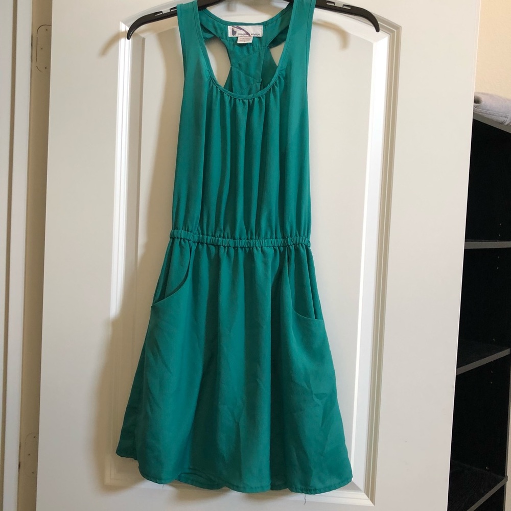 Teal Pocket Dress